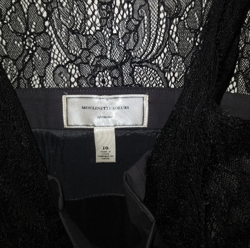 ANTHRO' MOULINETTE SOEURS Shadow Canopy Dress - Picture 4 of 9